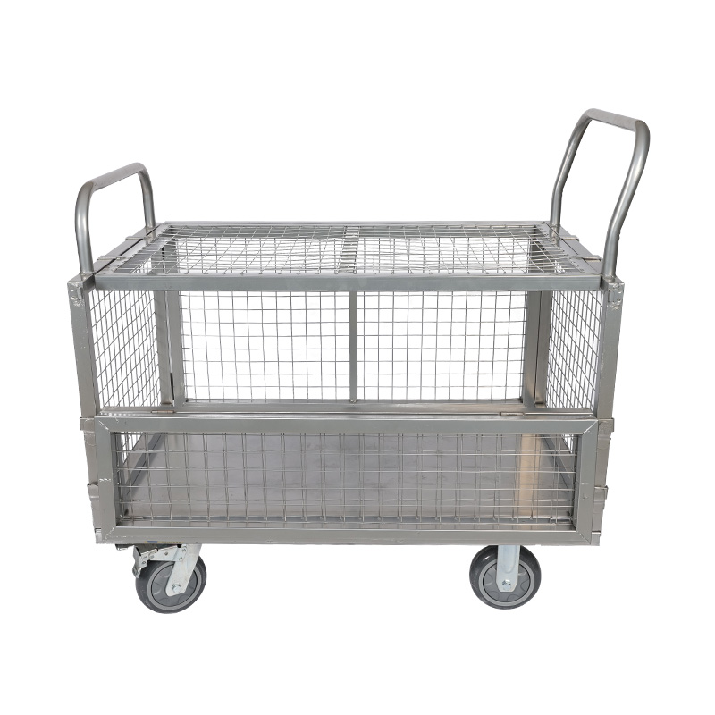 BT-Double Door Fence Stall Car مع غطاء