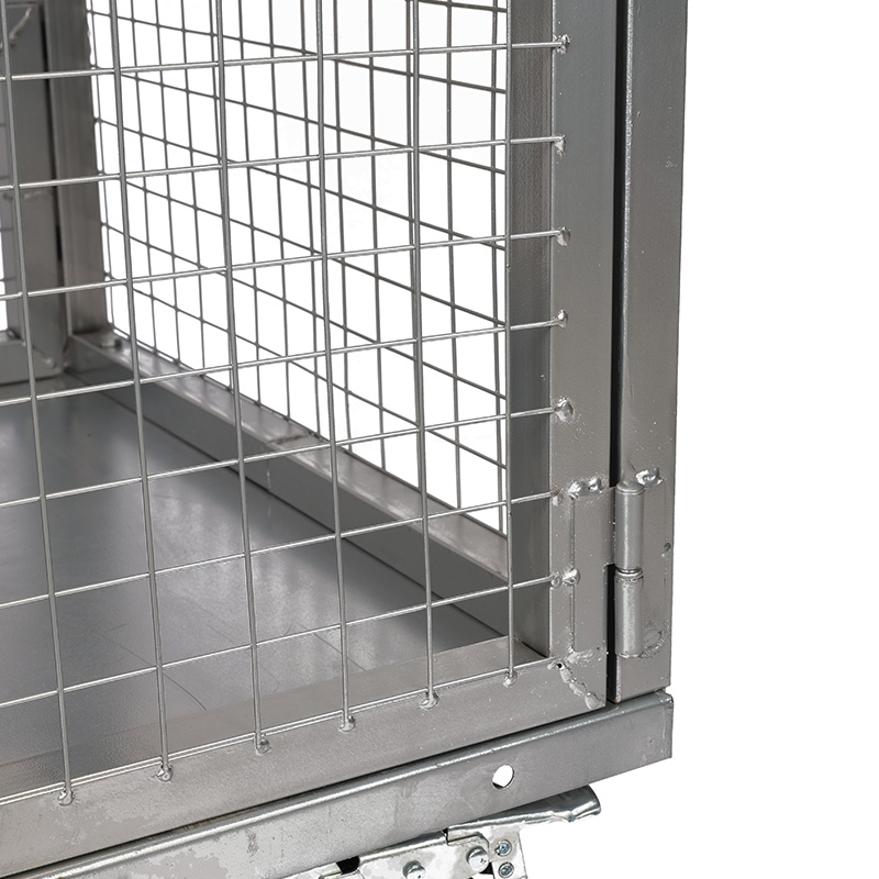 BT-Double Door Fence Stall Car مع غطاء