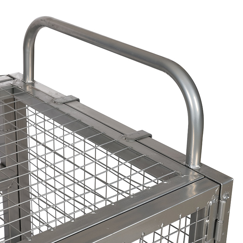 BT-Double Door Fence Stall Car مع غطاء