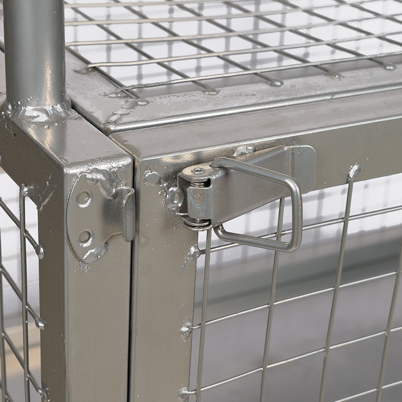 BT-Double Door Fence Stall Car مع غطاء