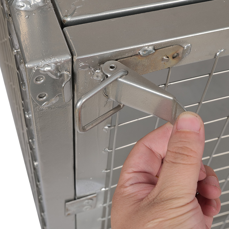 BT-Double Door Fence Stall Car مع غطاء