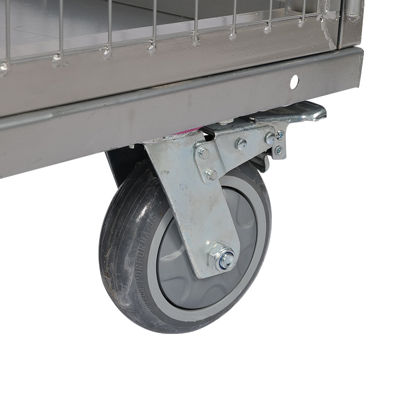 BT-Double Door Fence Stall Car مع غطاء