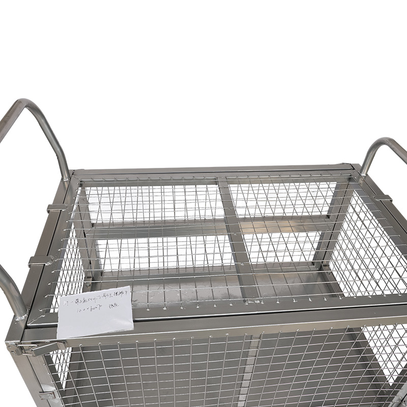 BT-Double Door Fence Stall Car مع غطاء